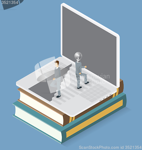 Image of Vector Flat Isometric Idea Concept