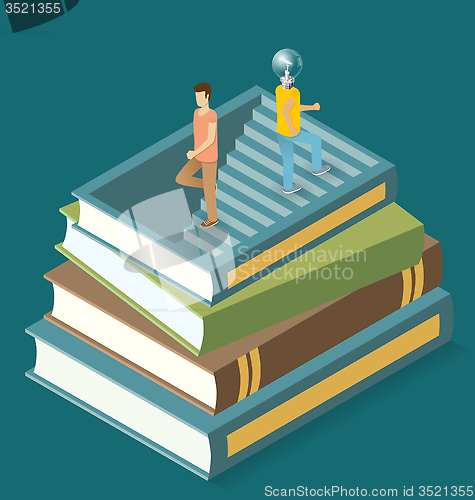 Image of Vector Flat Isometric Idea Concept