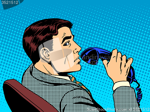 Image of Businessman with phone