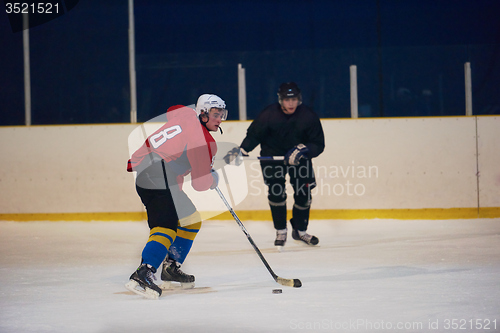 Image of ice hockey sport players