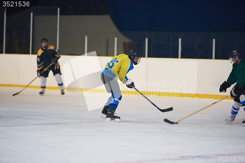 Image of ice hockey sport players