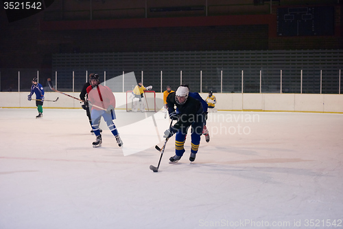 Image of ice hockey sport players