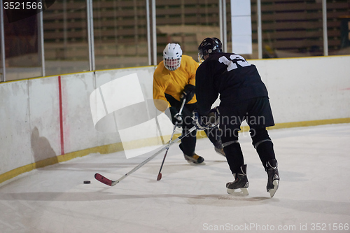 Image of ice hockey sport players