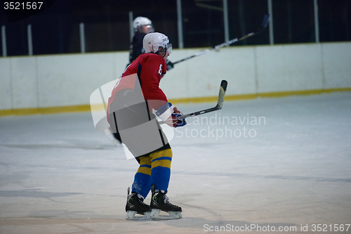 Image of ice hockey sport players