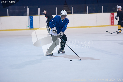 Image of ice hockey sport players