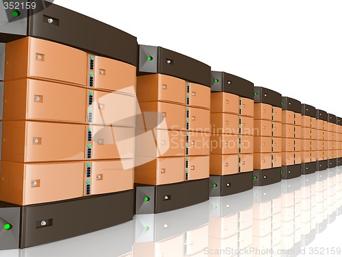 Image of 3d servers