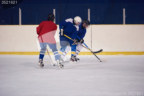 Image of ice hockey sport players