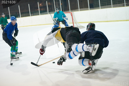 Image of ice hockey sport players