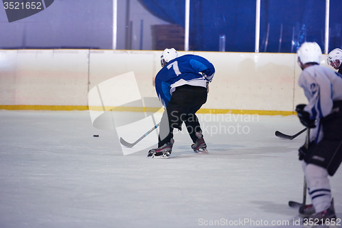 Image of ice hockey sport players