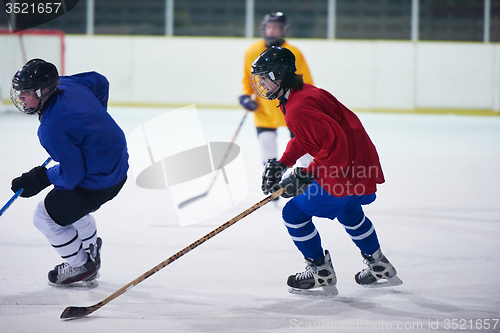 Image of ice hockey sport players