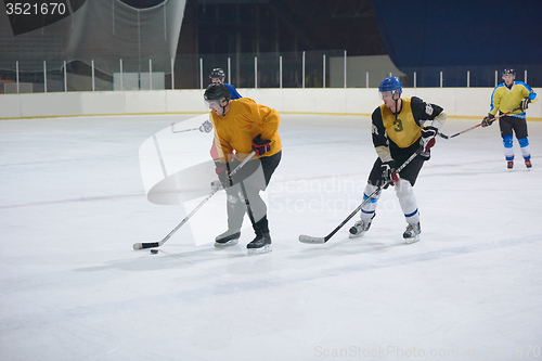 Image of ice hockey sport players