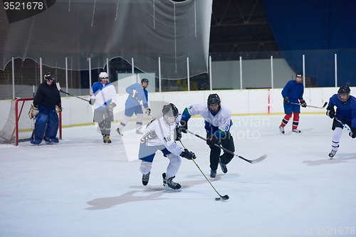 Image of ice hockey sport players