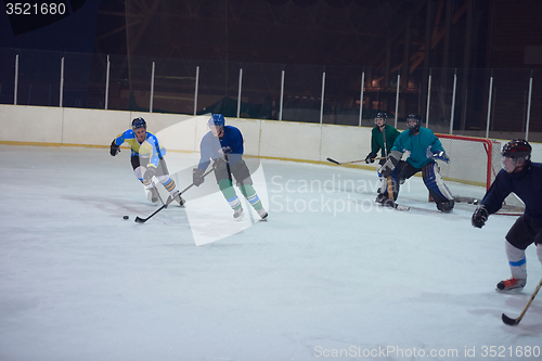 Image of ice hockey sport players