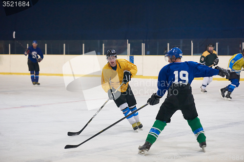 Image of ice hockey sport players