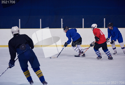 Image of ice hockey sport players