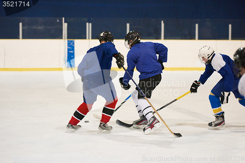 Image of ice hockey sport players