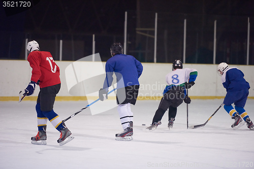 Image of ice hockey sport players