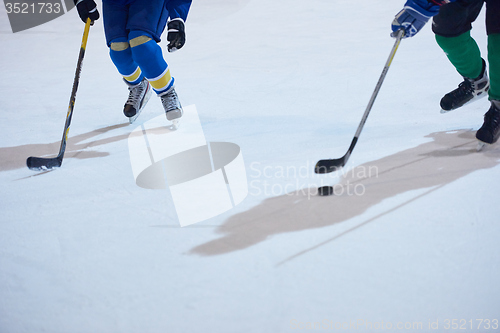 Image of ice hockey sport players