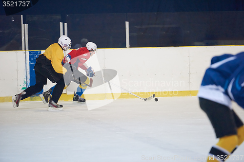 Image of ice hockey sport players