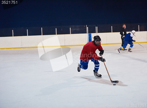 Image of ice hockey sport players