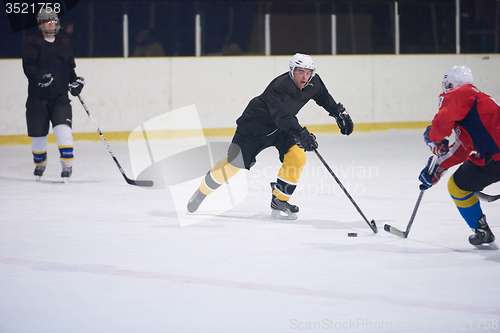 Image of ice hockey sport players