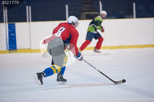 Image of ice hockey sport players