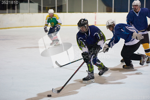 Image of ice hockey sport players