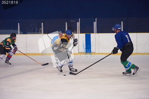 Image of ice hockey sport players