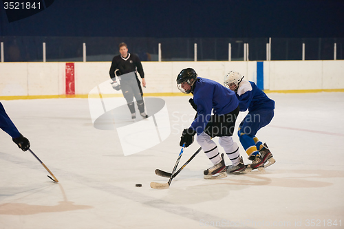 Image of ice hockey sport players