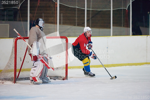 Image of ice hockey sport players