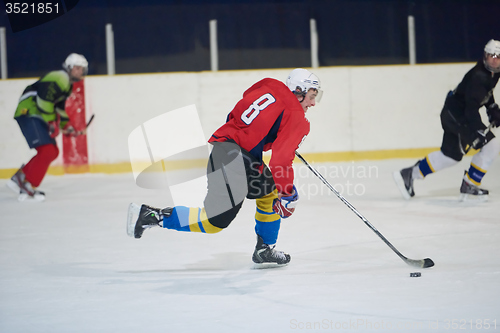 Image of ice hockey sport players