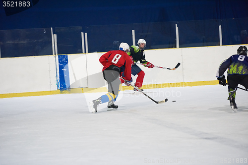 Image of ice hockey sport players