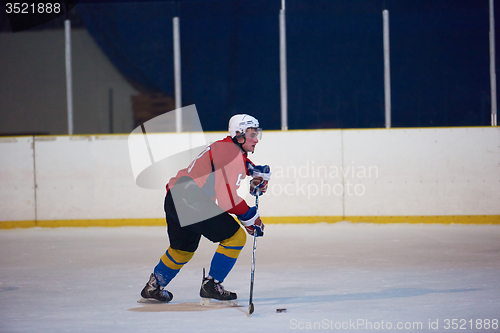 Image of ice hockey sport players