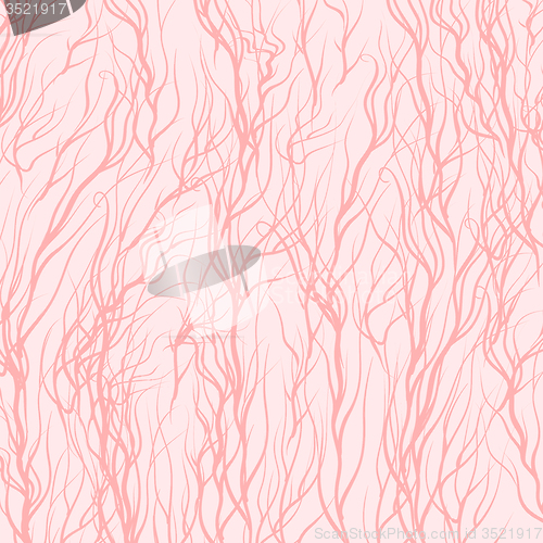 Image of Trees on Pink  Background