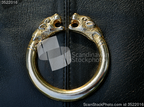Image of Gold buckle