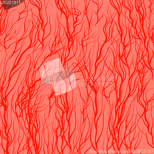Image of Red Trees Background