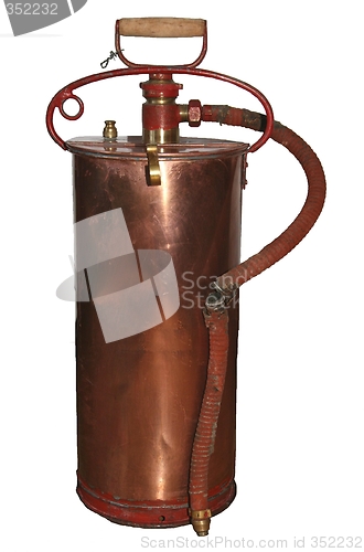 Image of Antique fire extinguisher