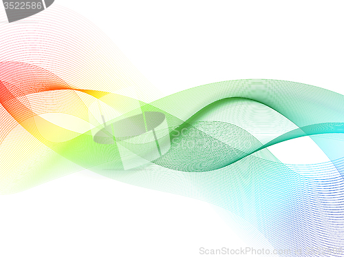 Image of abstract wavy background