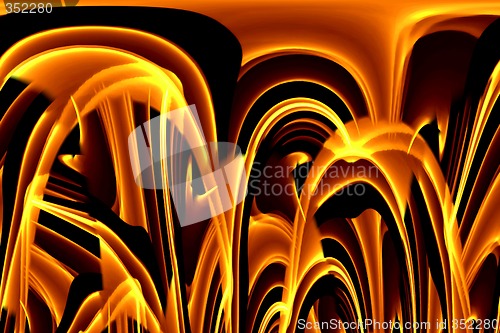 Image of Abstract 3d background