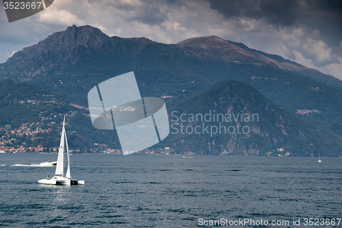 Image of Lake Como landscape