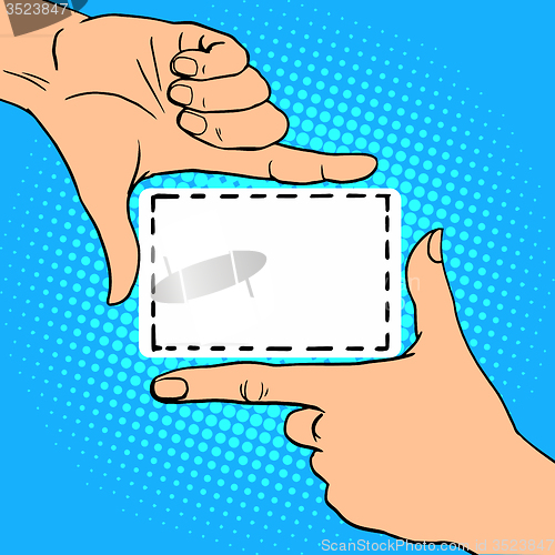 Image of Frame hand gesture