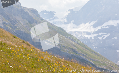 Image of Typical view of the Swiss alps