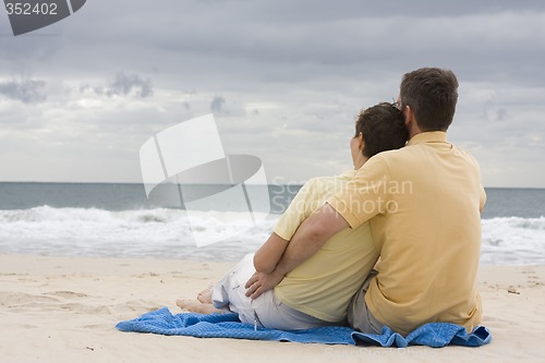 Image of Couple on the beach