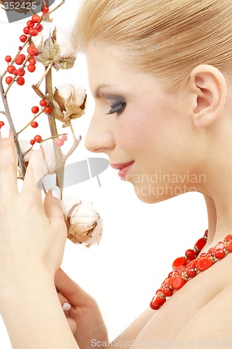 Image of red ashberry girl