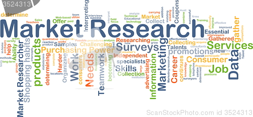 Image of Market research background concept