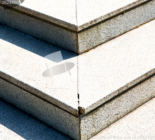 Image of  ancien flight   steps in europe italy old construction and back