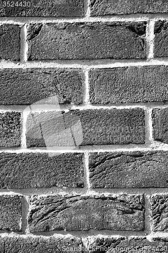 Image of brick in  italy old wall and texture material 