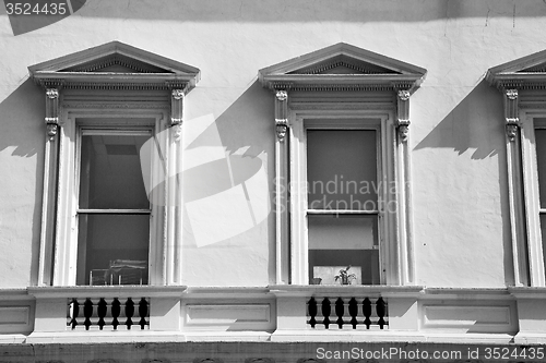 Image of england  historic   marble and statue in old city of london 