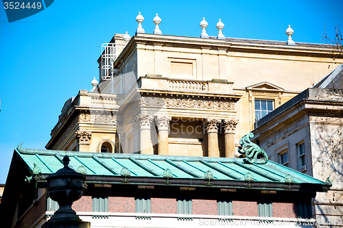Image of exterior old architecture in   london europe  history