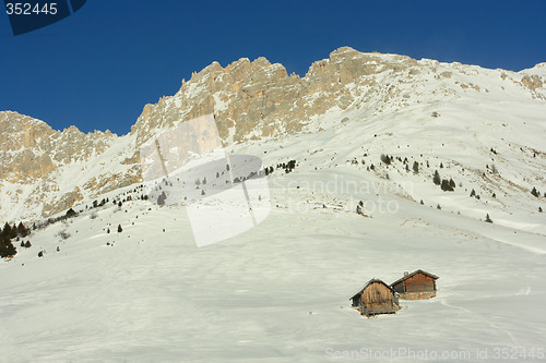 Image of Alpine huts